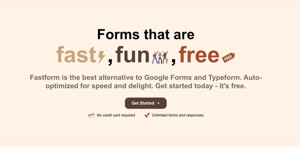 Fastform Beta is Live! 🚀
